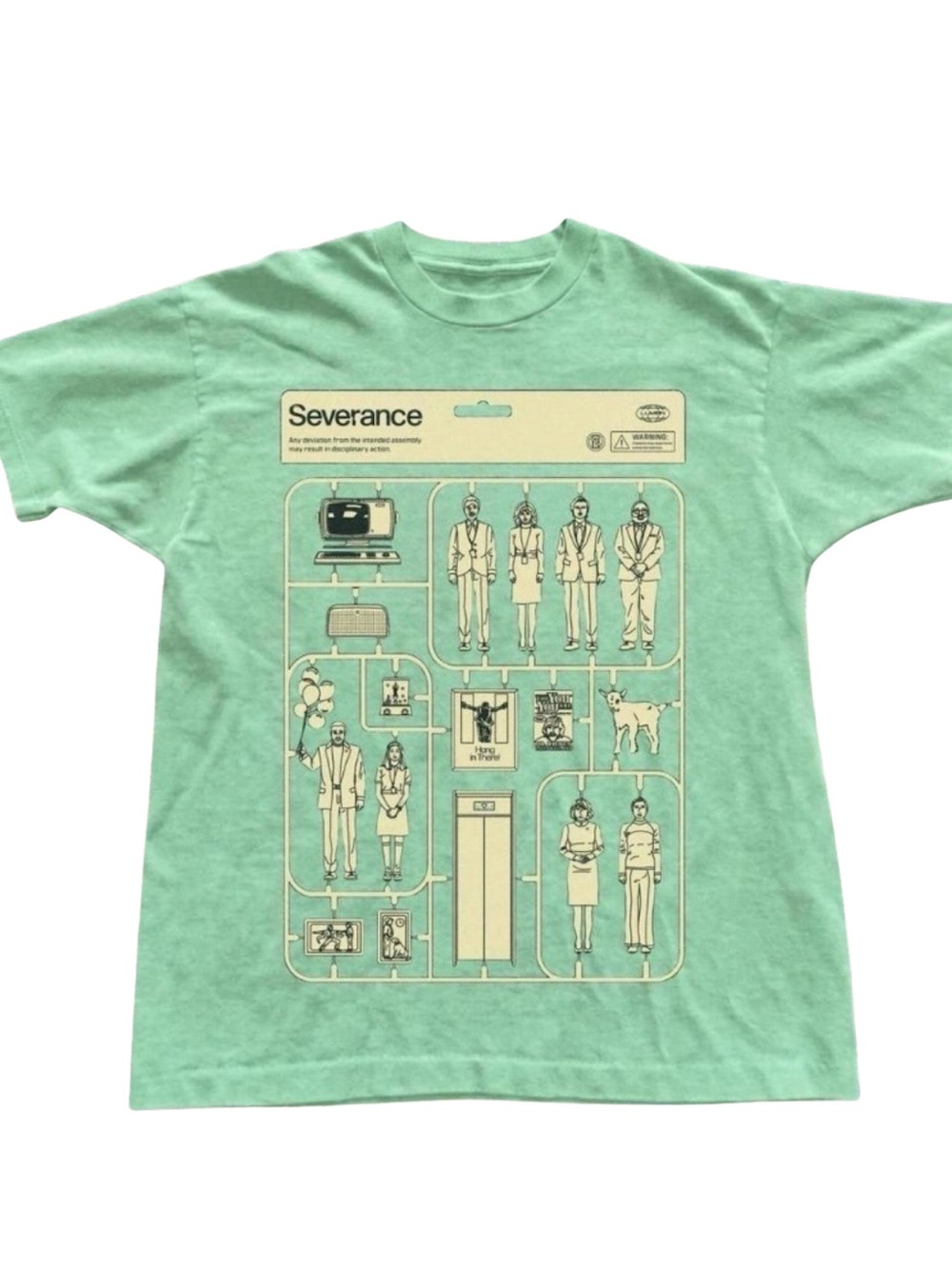 Gildan Graphic Crewneck T‑Shirt — Mint Green